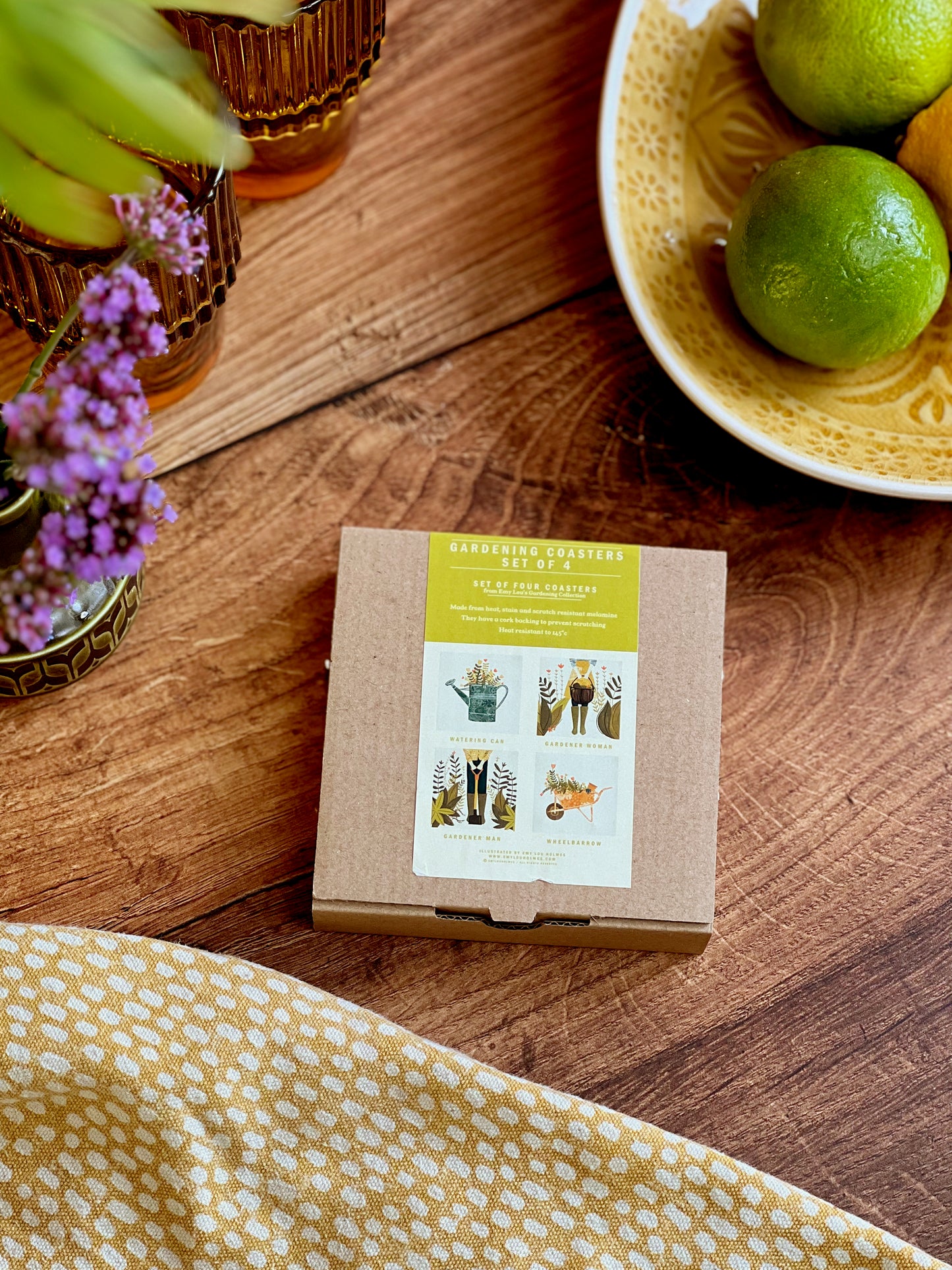 Gardening Coaster Set