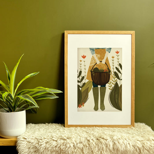Gardener Woman A4 | A3 | A2 Print