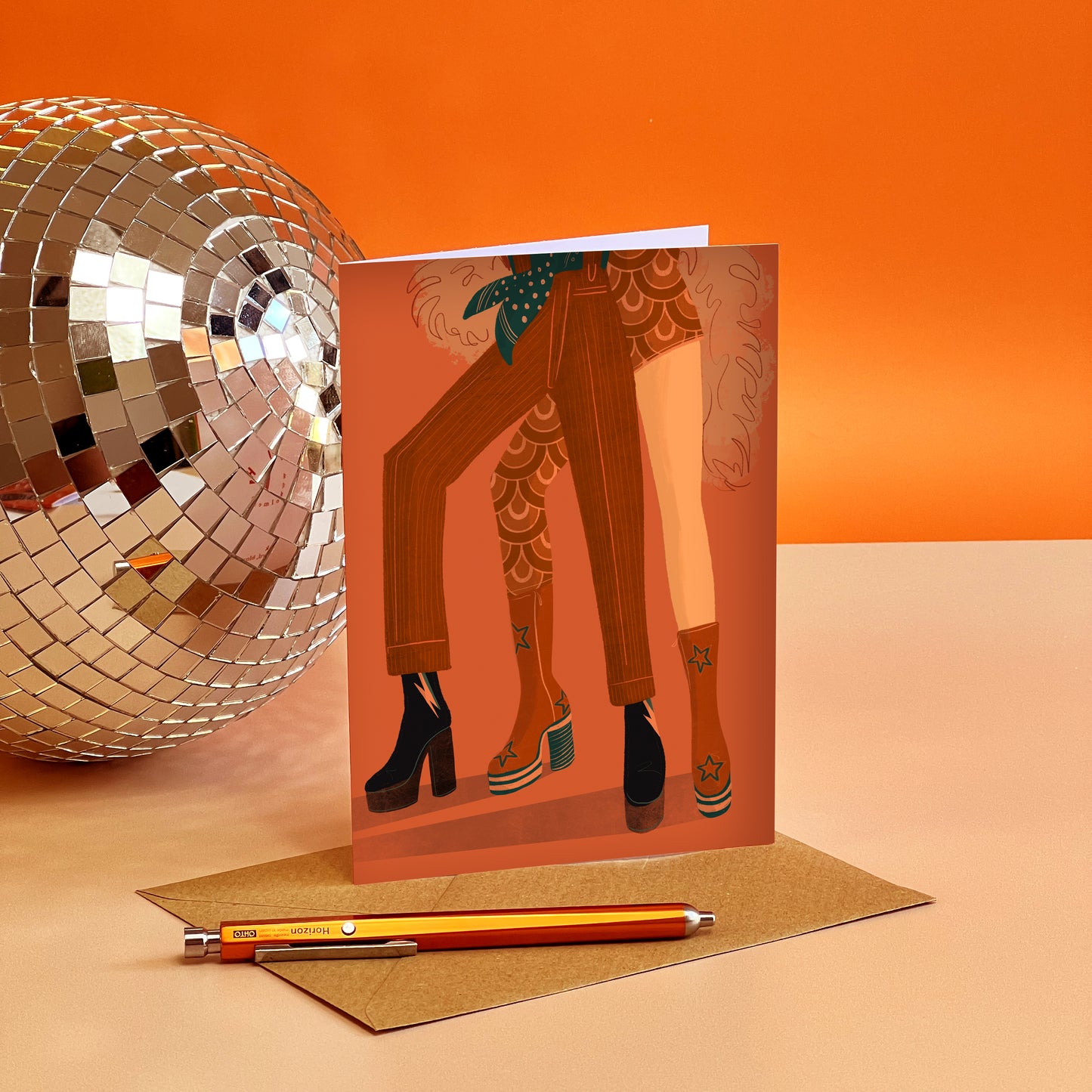 Glam Rock Card