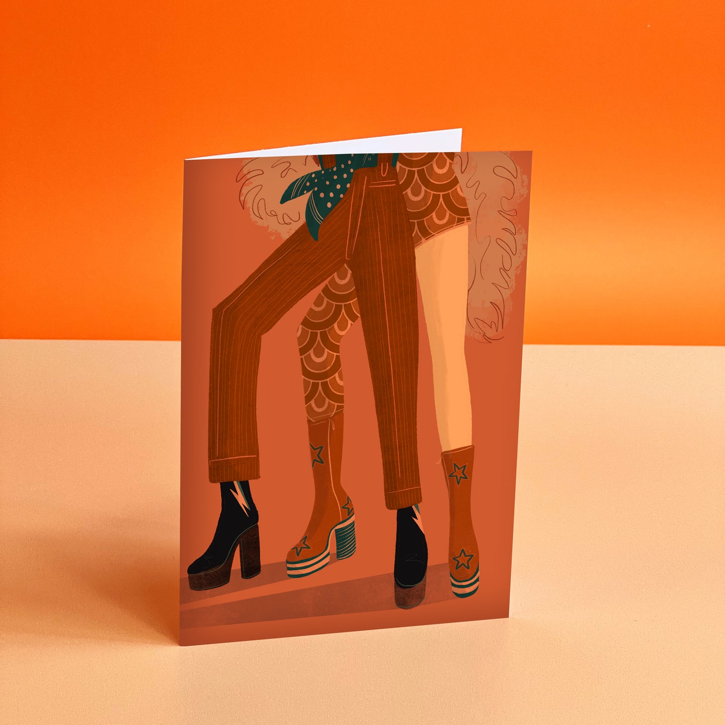 Glam Rock Card