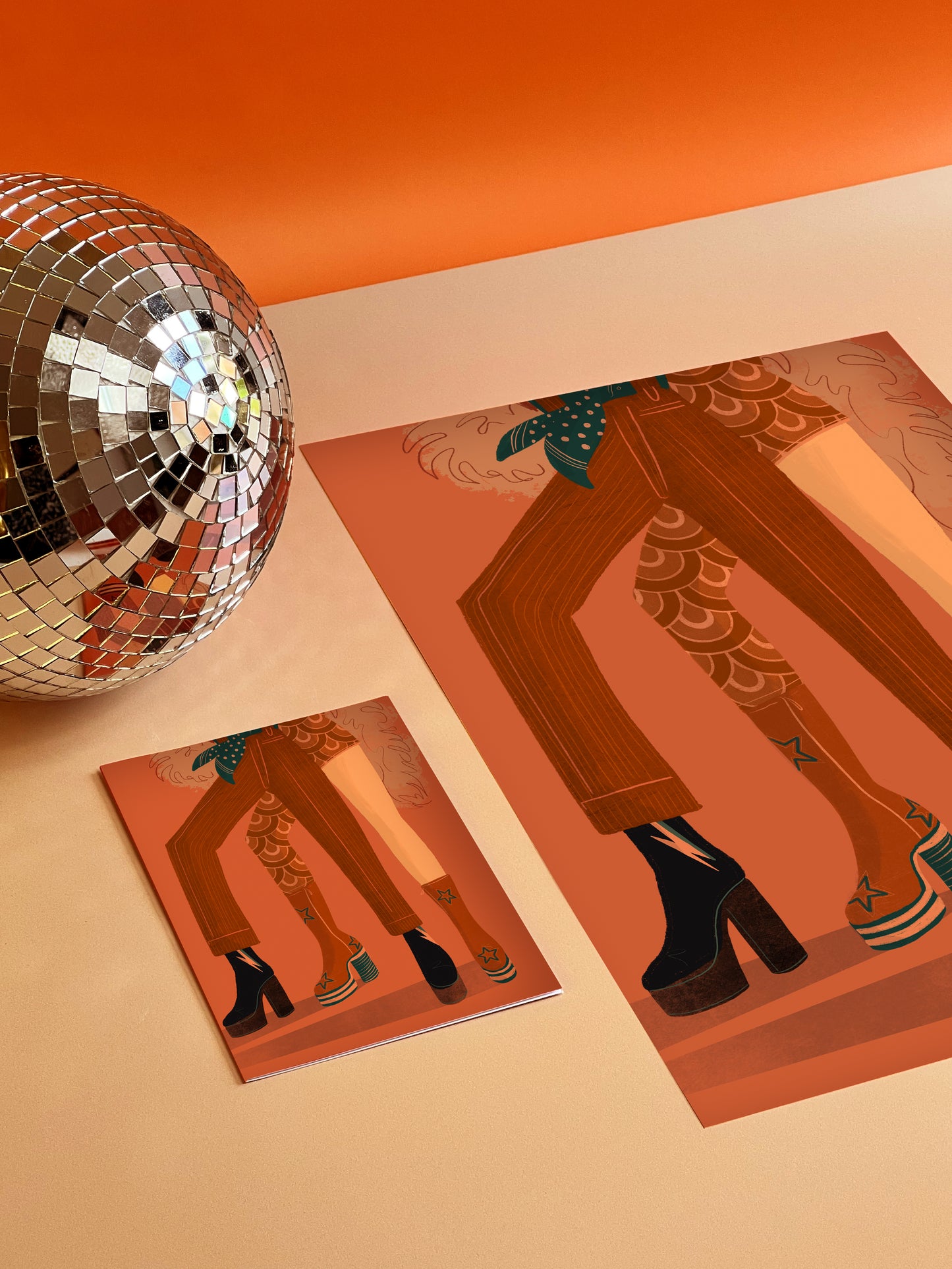 Glam Rock Card