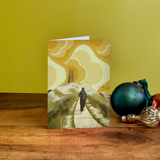 Glastonbury Tor Christmas Card
