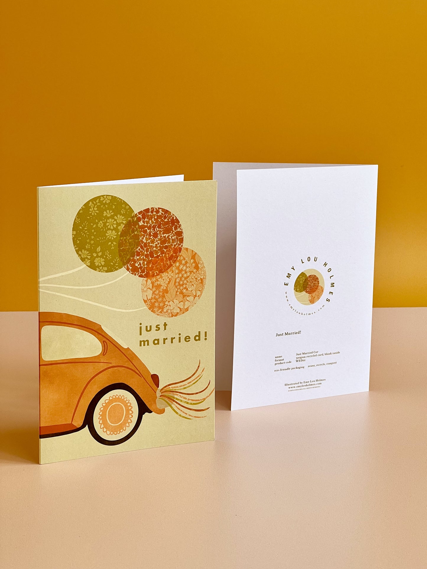 Just Married Card