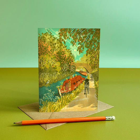 Canal Boat Card