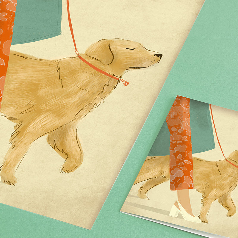Labrador Dog A3 Print