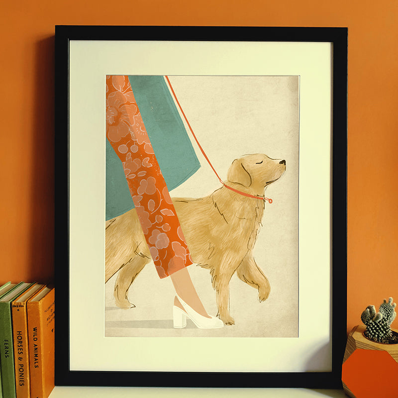 Labrador Dog A3 Print