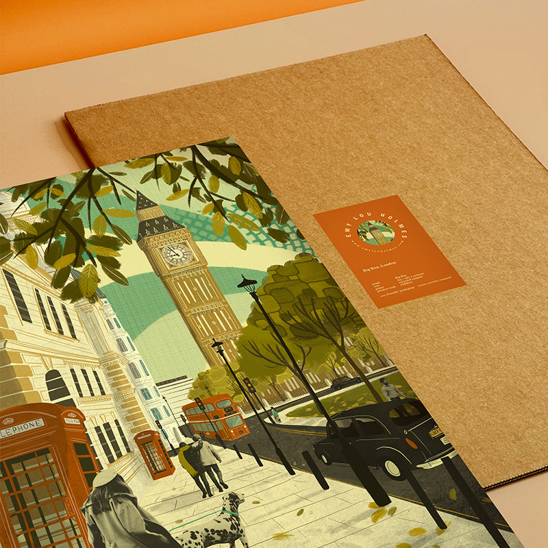 Big Ben London A3 Print
