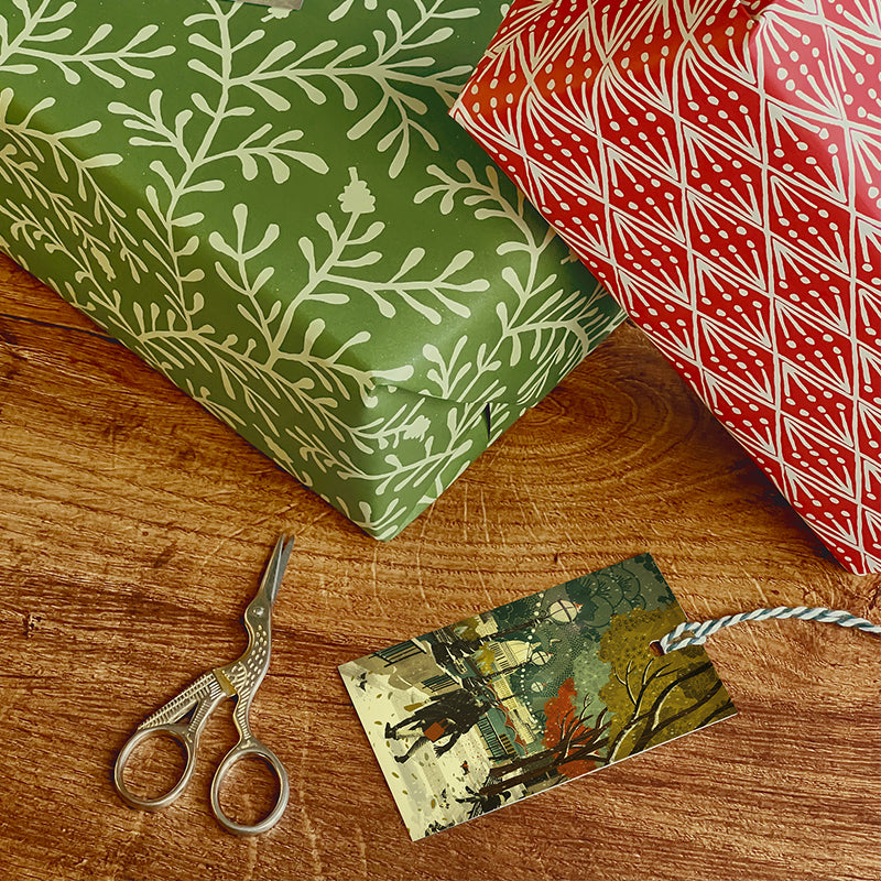 London Christmas Gift Tags | Big Ben | Southbank