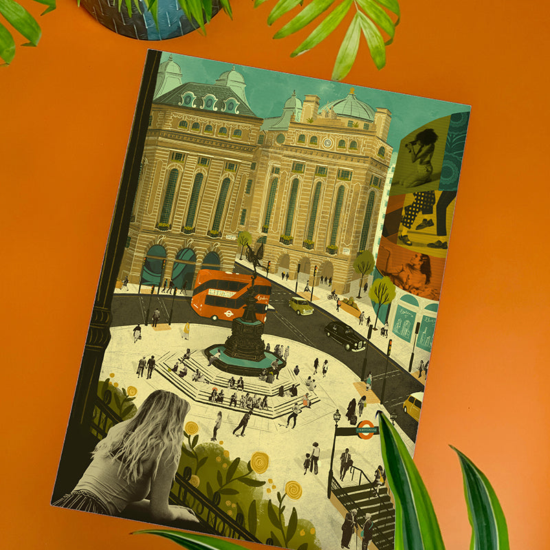 Piccadilly Circus London A3 Print