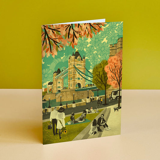Tower Bridge Greeting Card