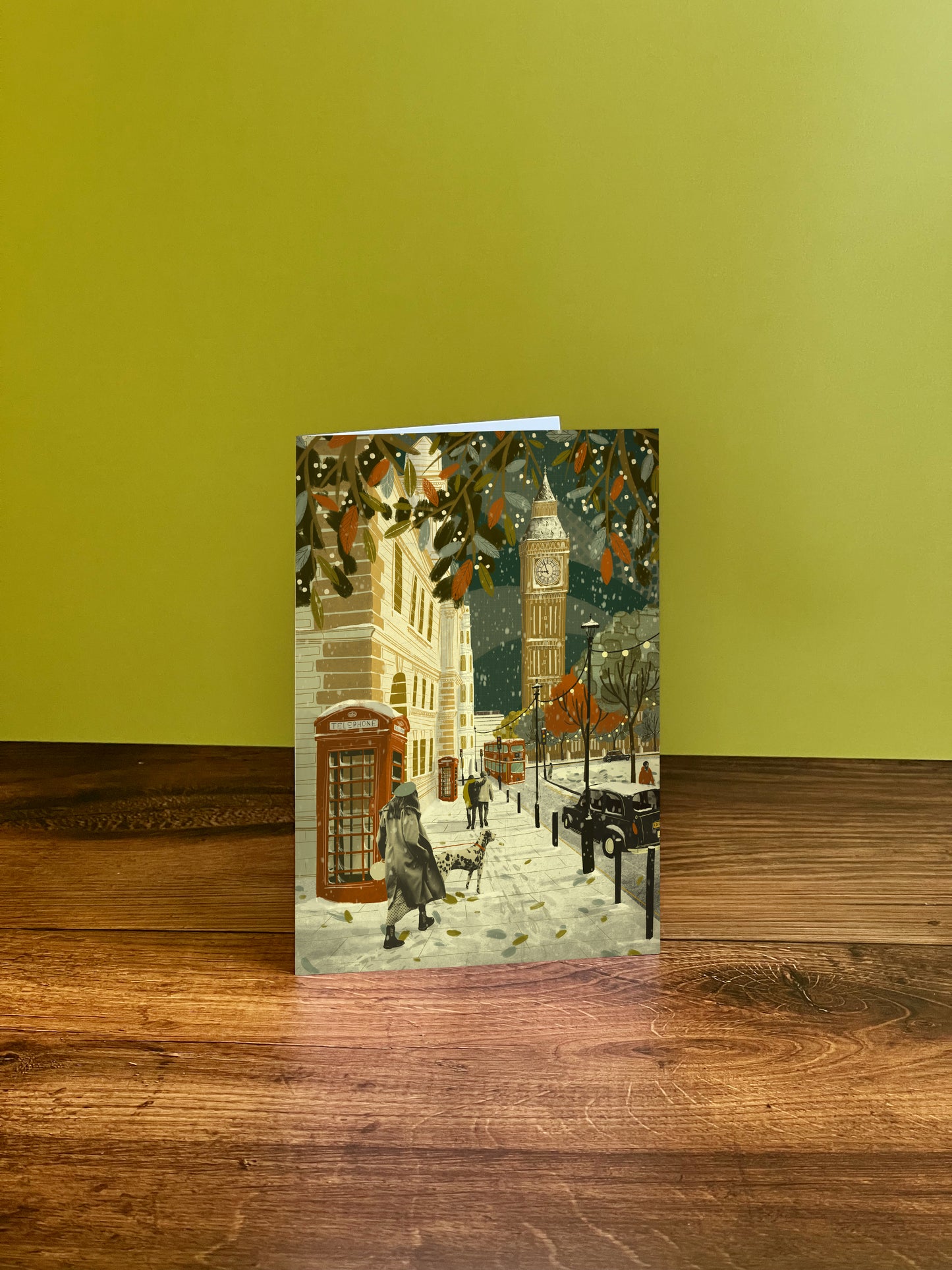 London Big Ben Christmas Card