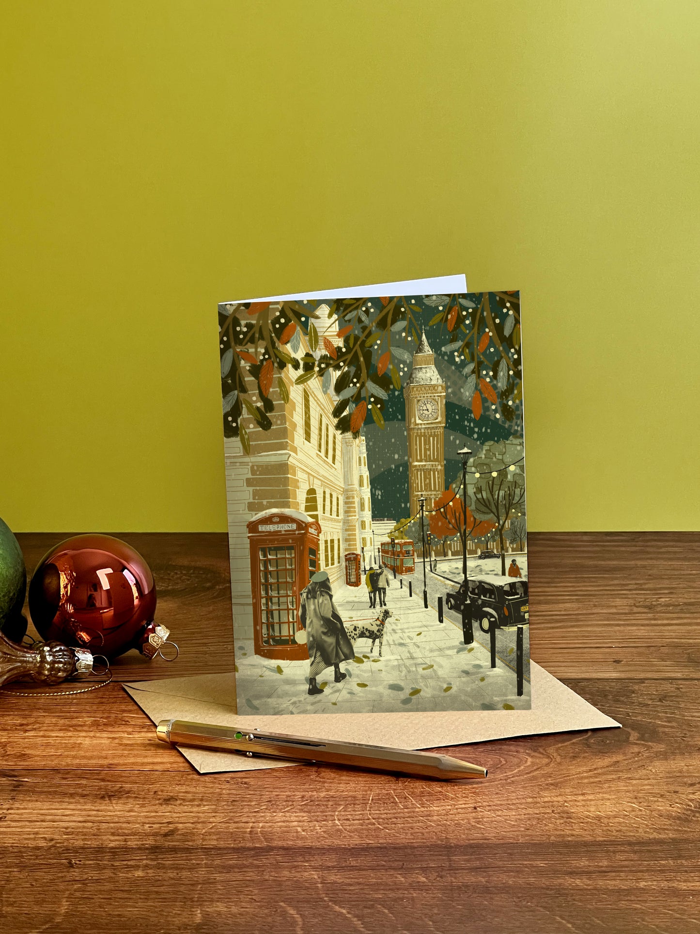 London Christmas Card Set of 8 | Big Ben | Southbank
