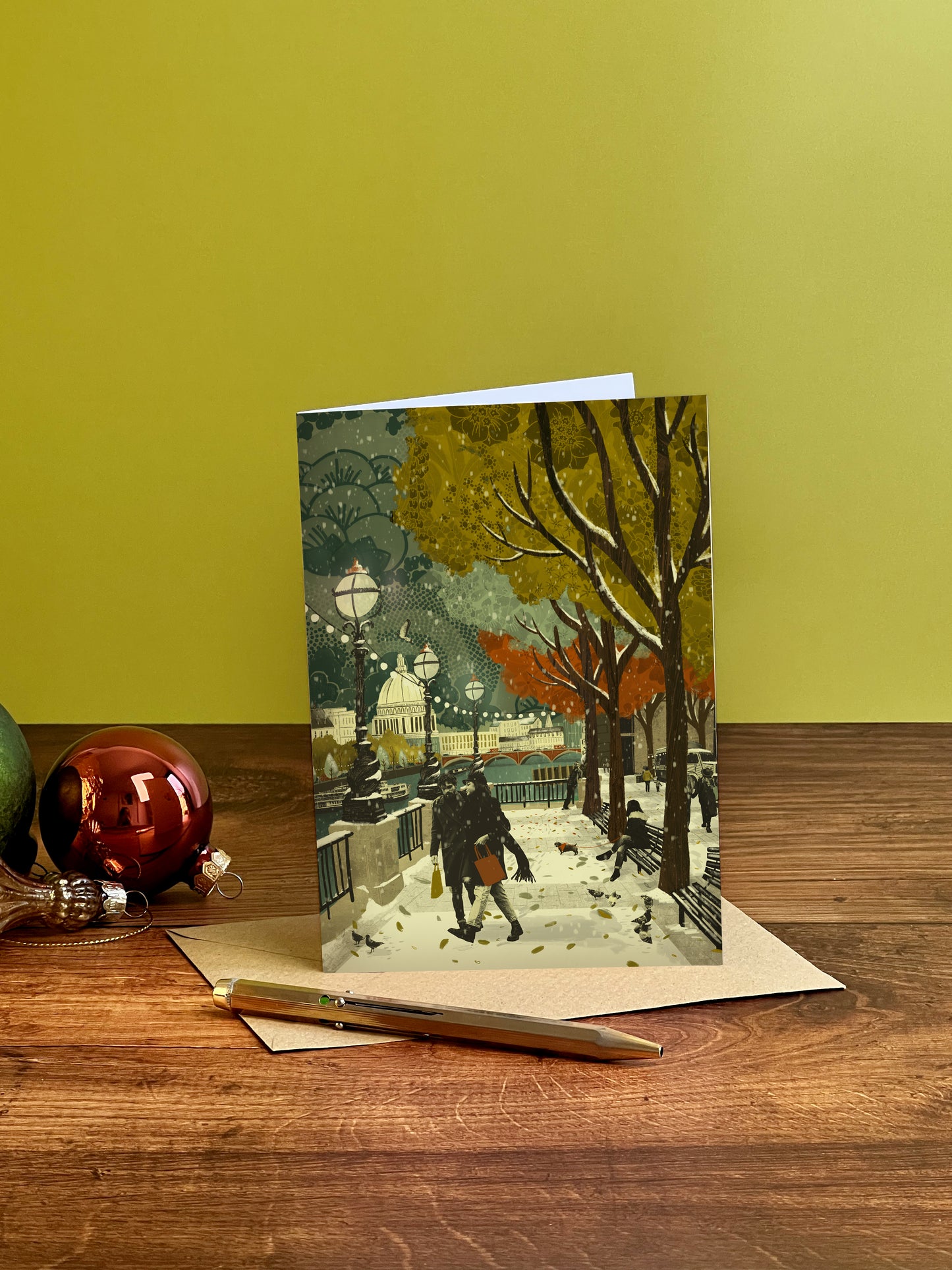 London Southbank Christmas Card