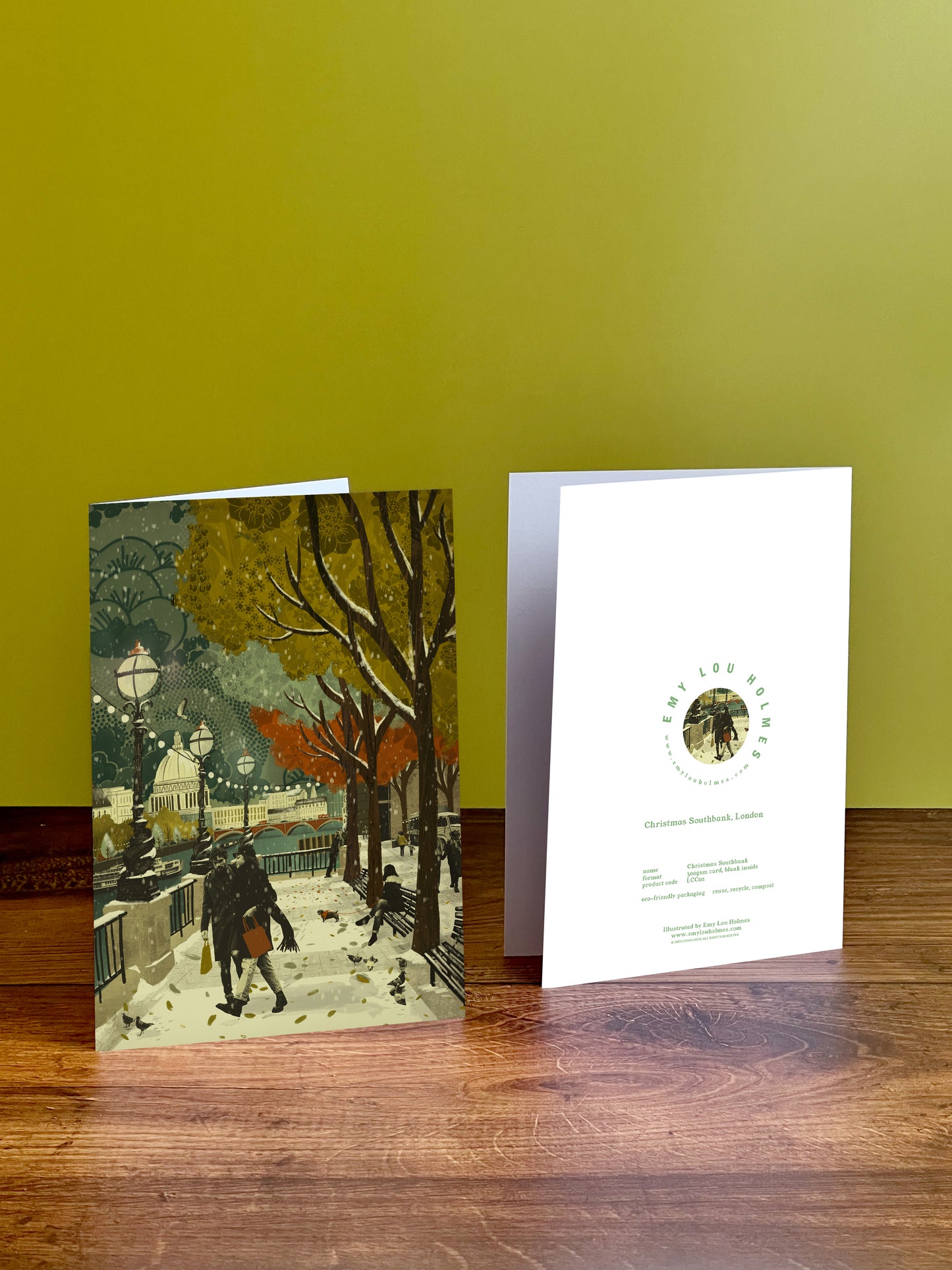 London Southbank Christmas Card