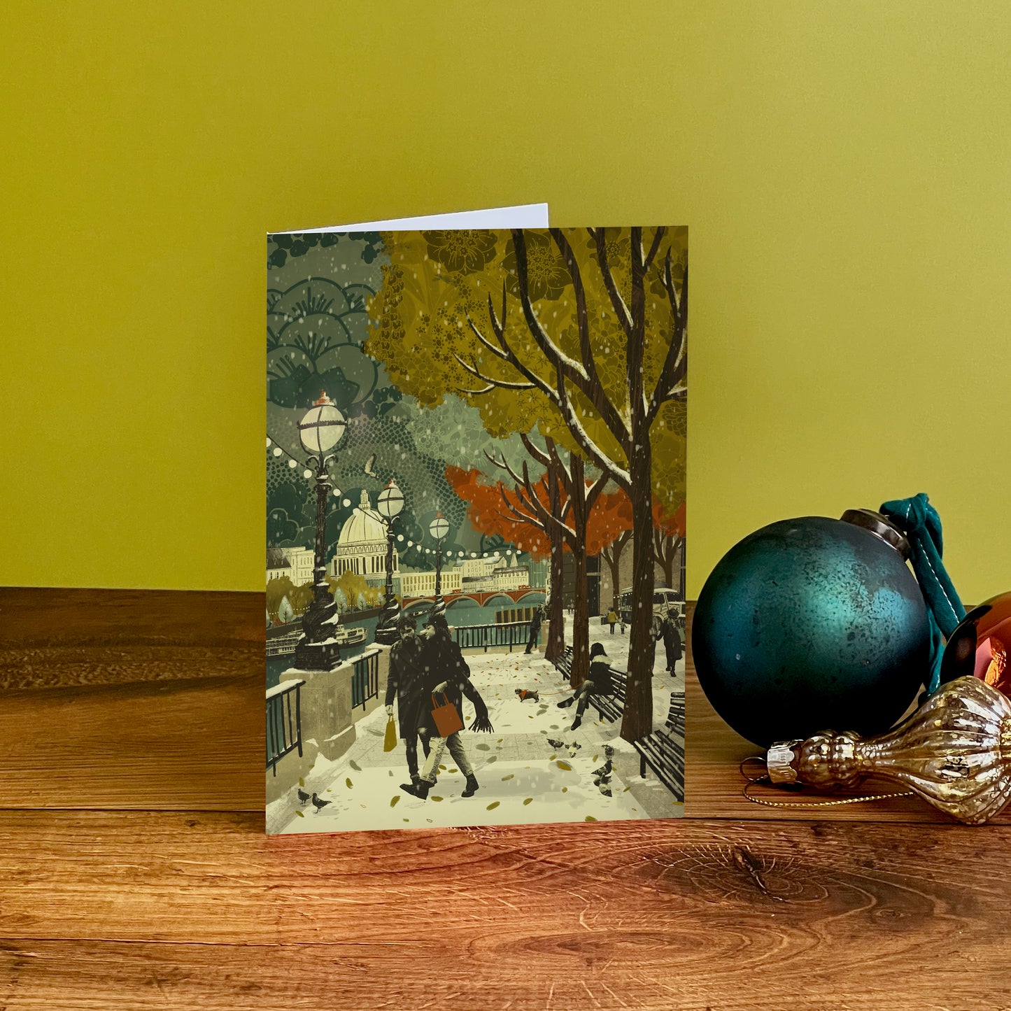 London Southbank Christmas Card