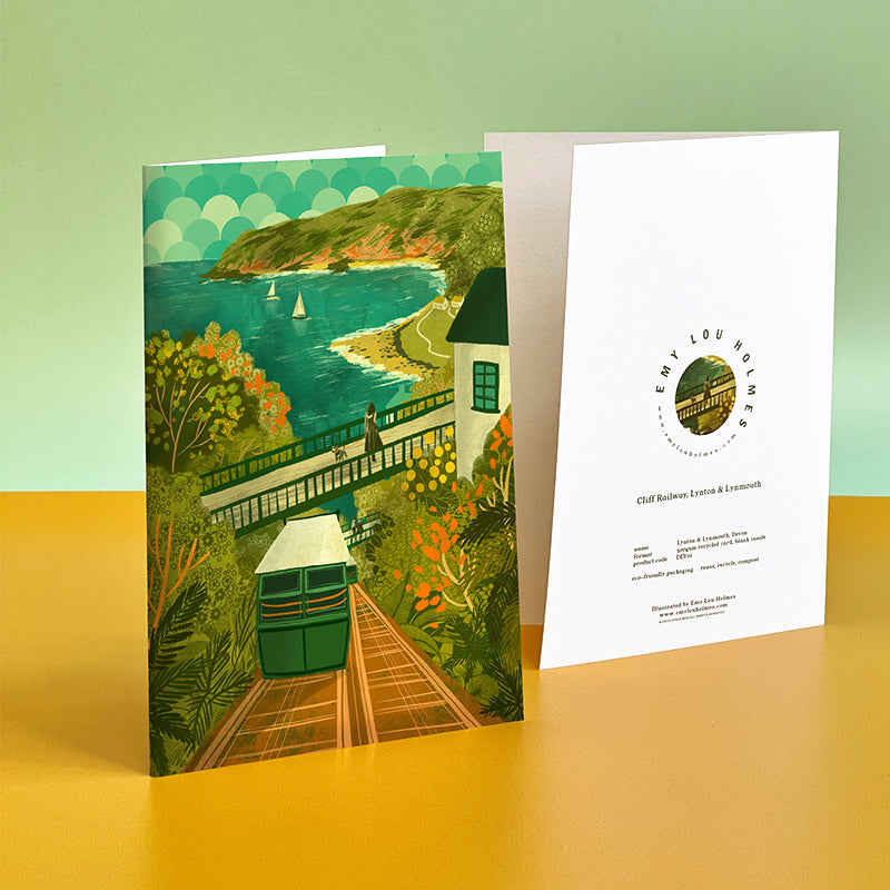 Devon Lynton & Lynmouth Card
