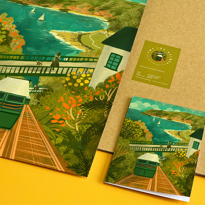 Devon Lynton & Lynmouth Card
