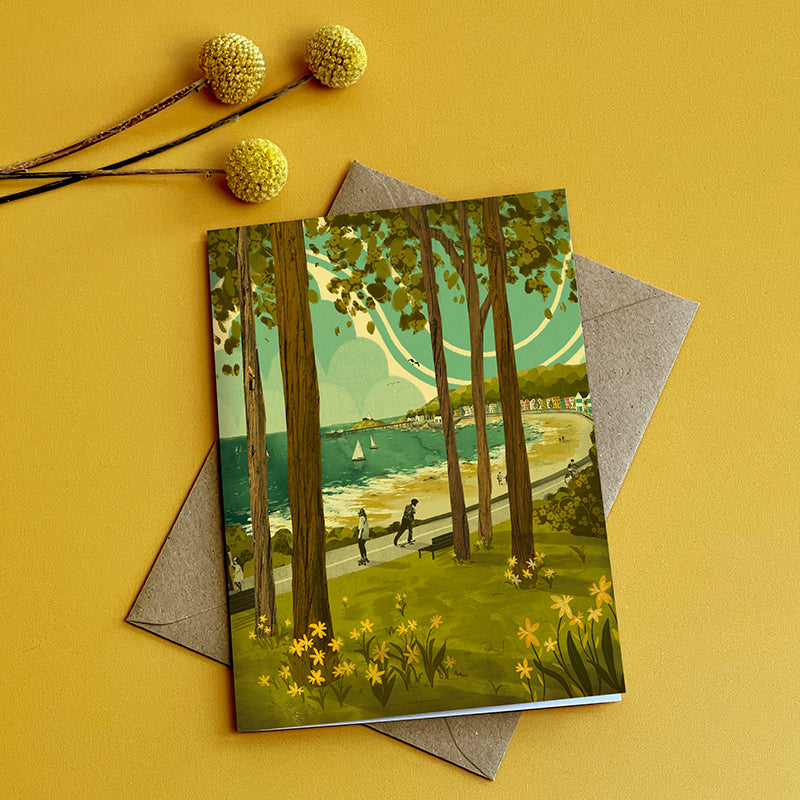 Mumbles from Swansea Bay Card