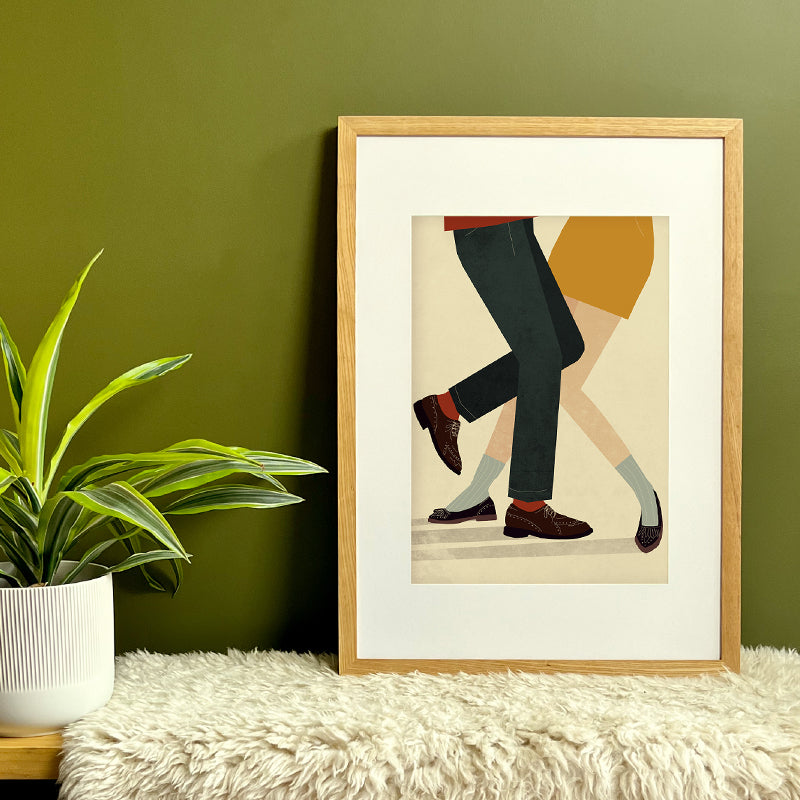 Northern Soul Couple A3 | A2 | A1 Print