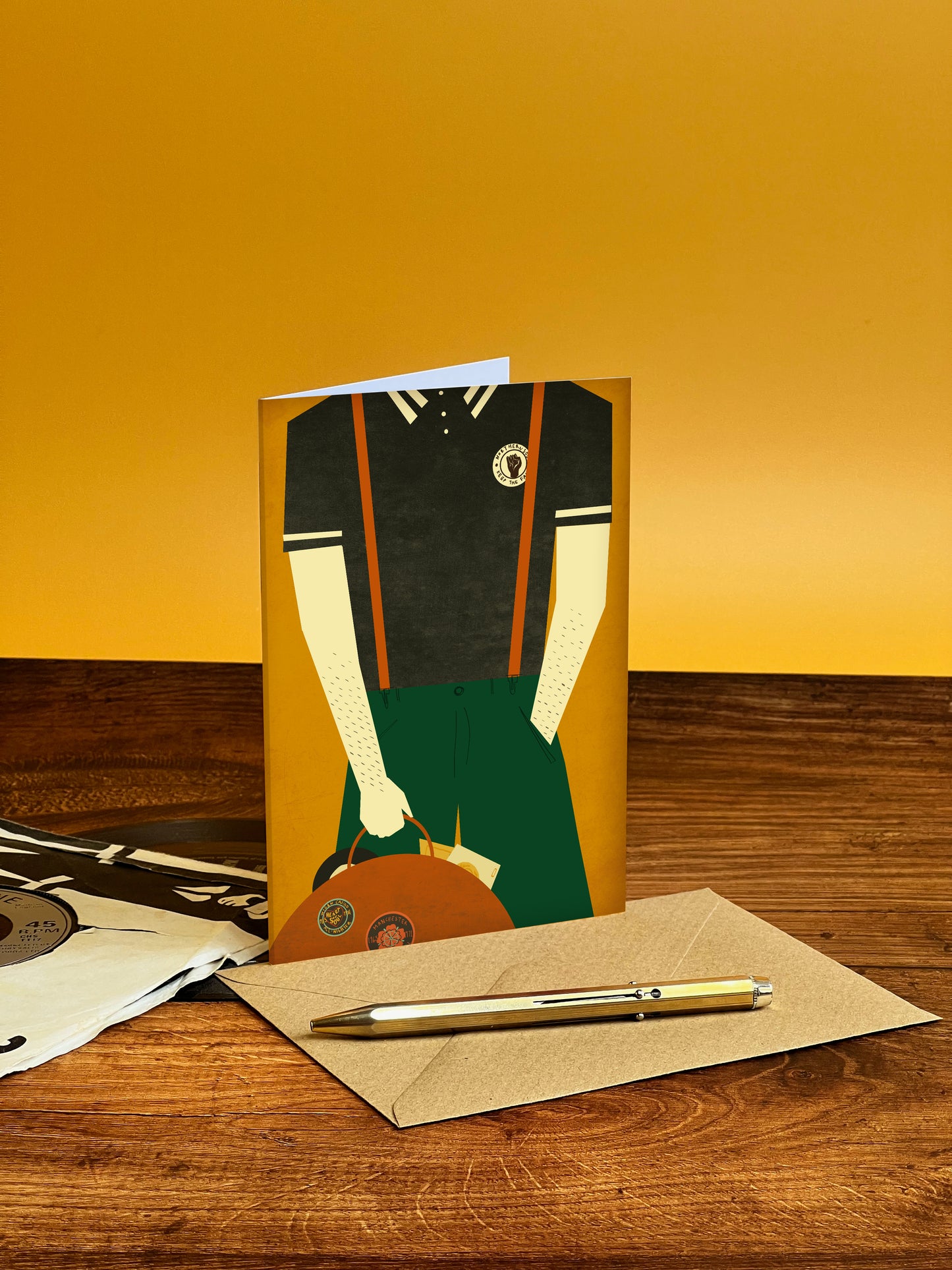 Northern Soul Boy Card