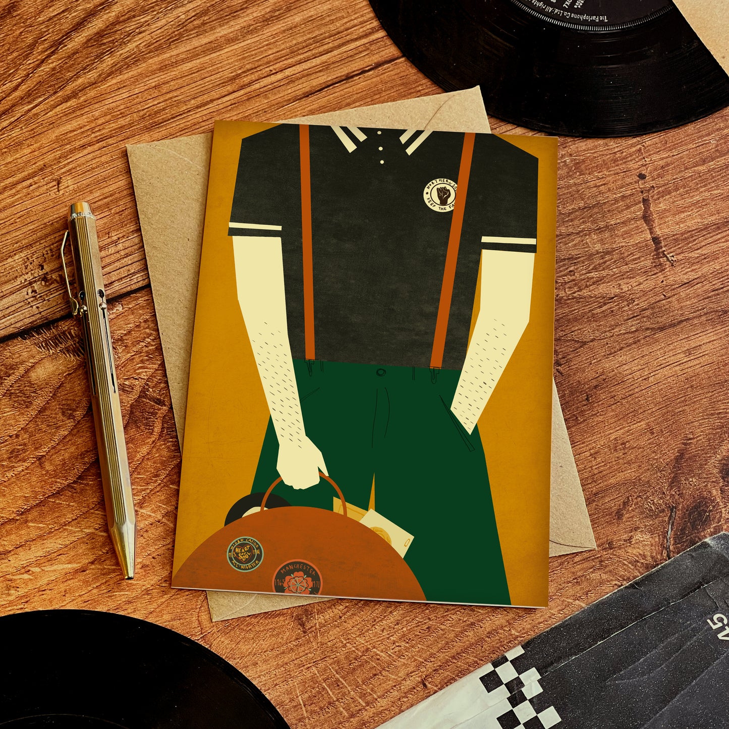 Northern Soul Boy Card