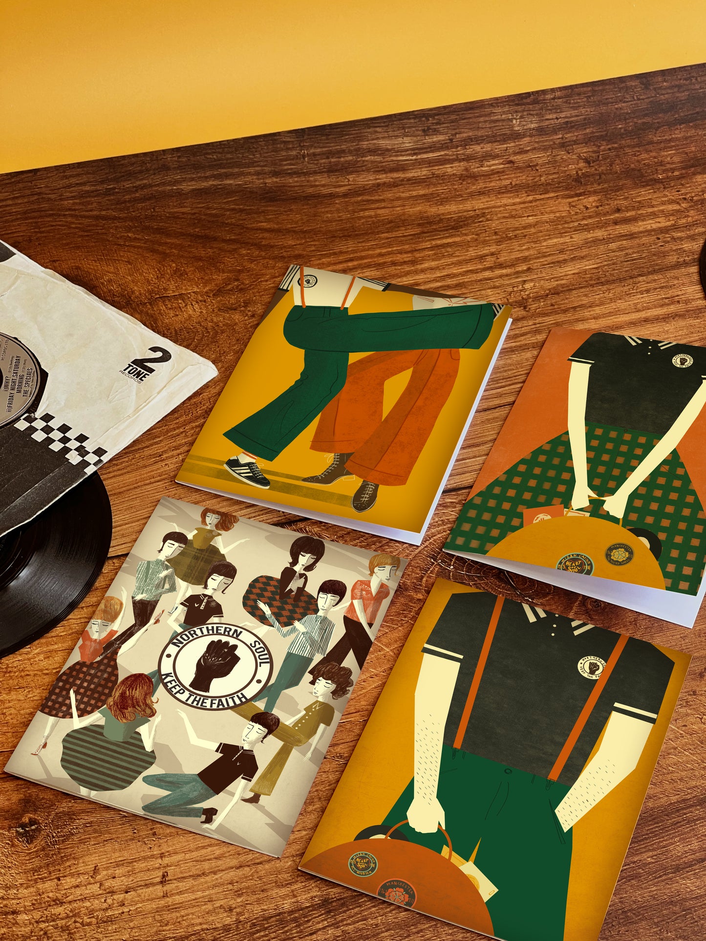 Northern Soul Boy Card