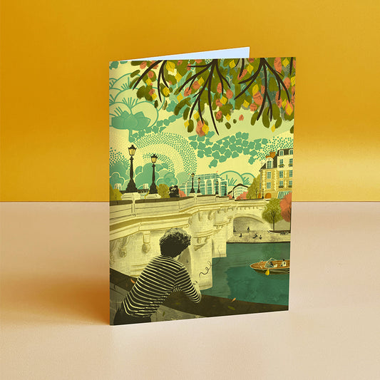 Paris Pont Neuf Greeting Card