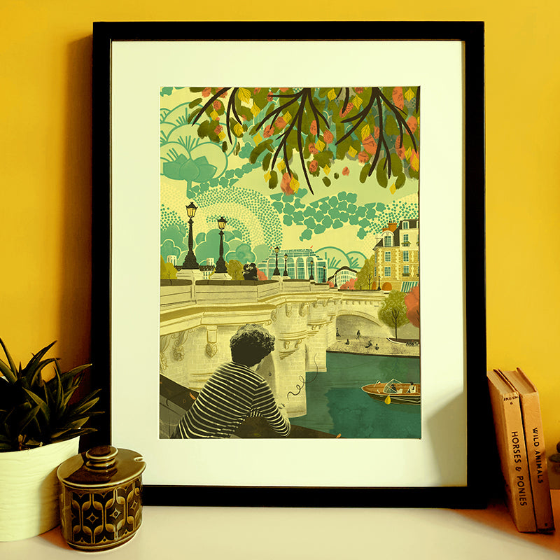 Paris Pont Neuf A3 Print