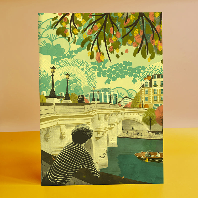 Paris Pont Neuf A3 Print