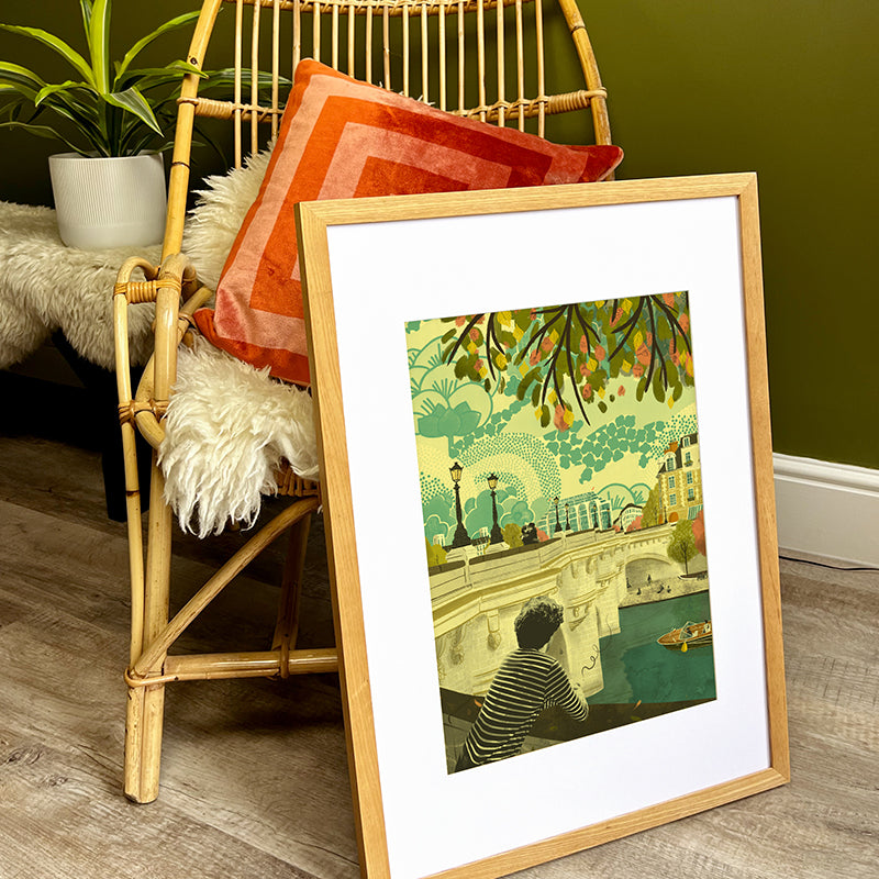 Paris Pont Neuf A3 Print