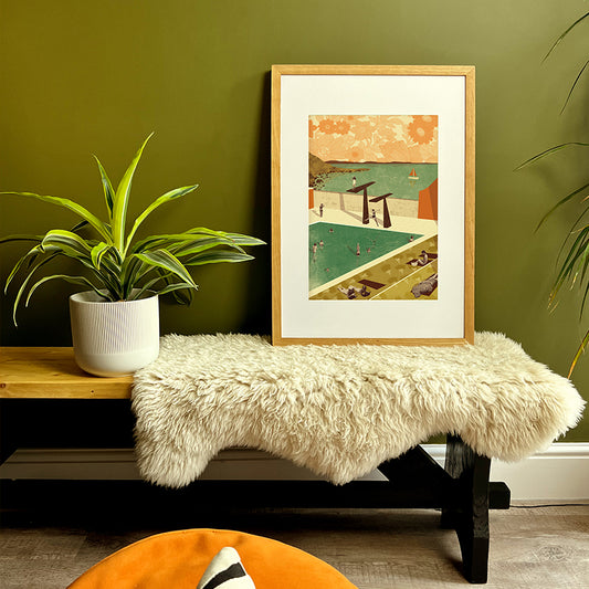 Portishead Lido A3 | A2 Print