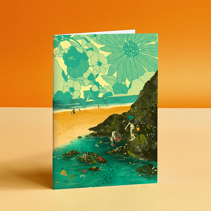 Beach Rockpooling Card