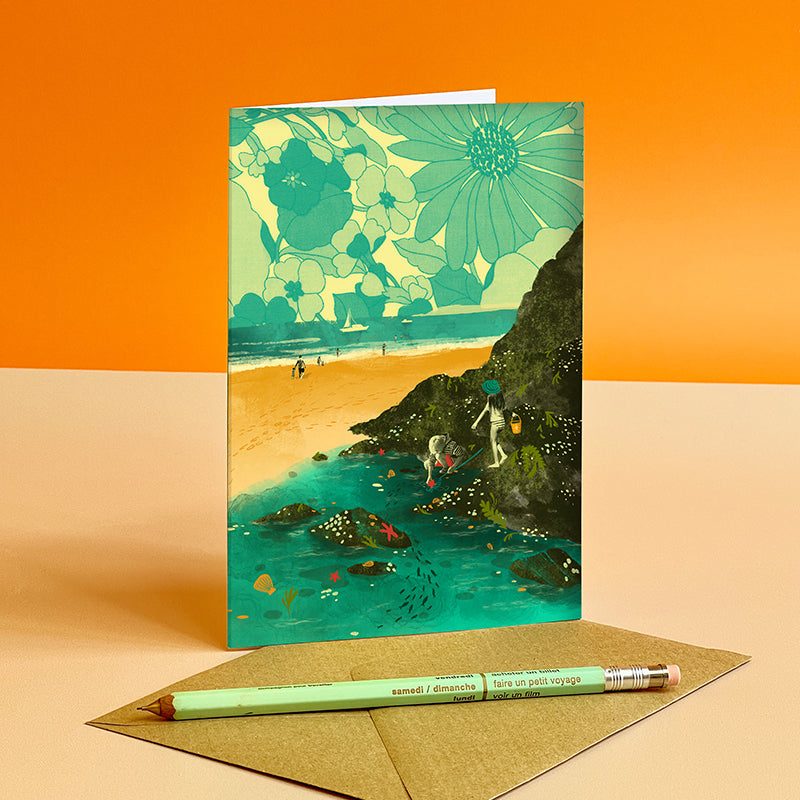 Beach Rockpooling Card