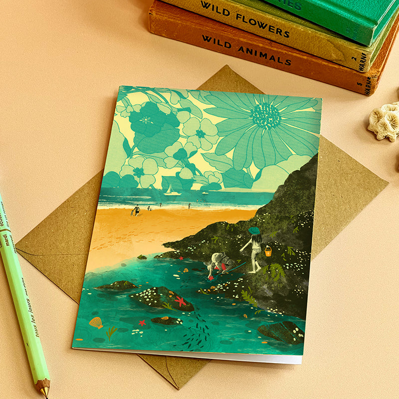 Beach Rockpooling Card