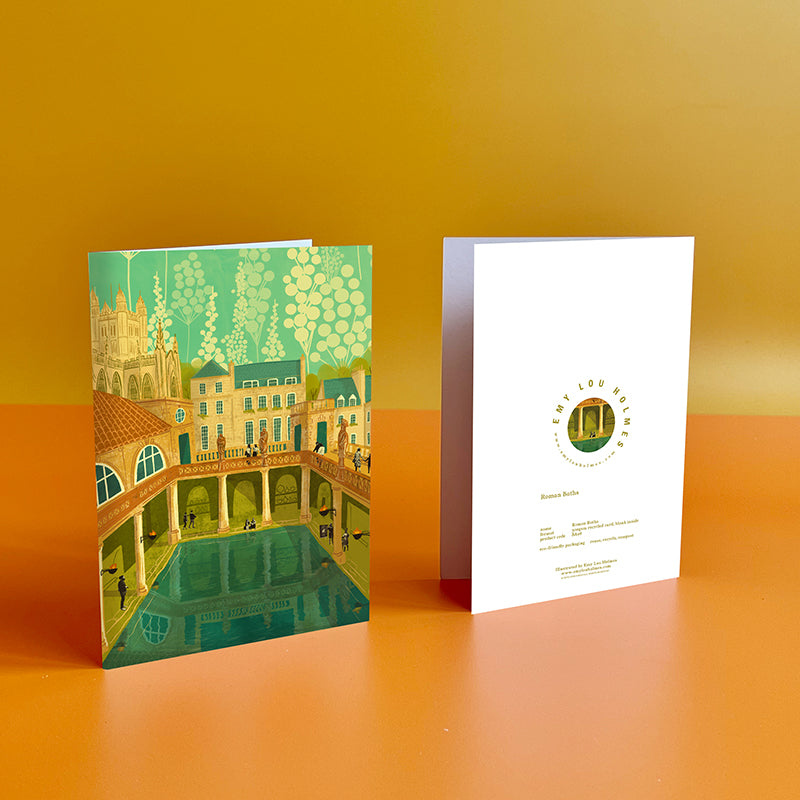 Bath Roman Baths Card