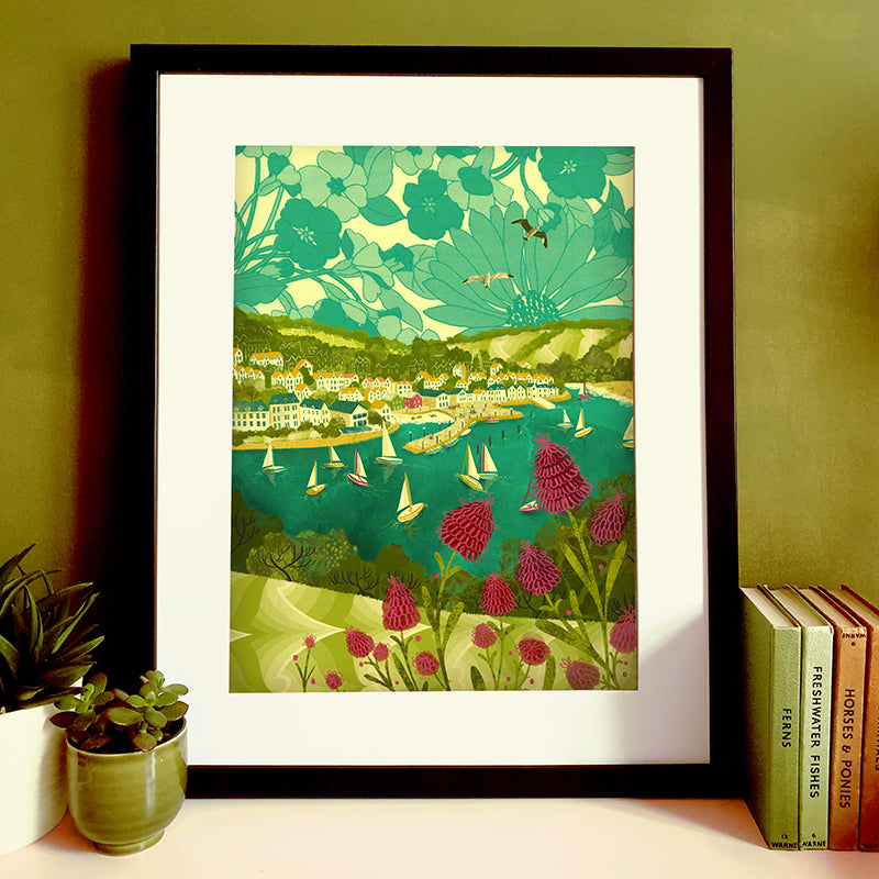 Devon Salcombe A3 Print
