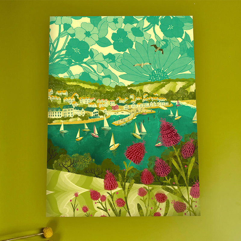 Devon Salcombe A3 Print