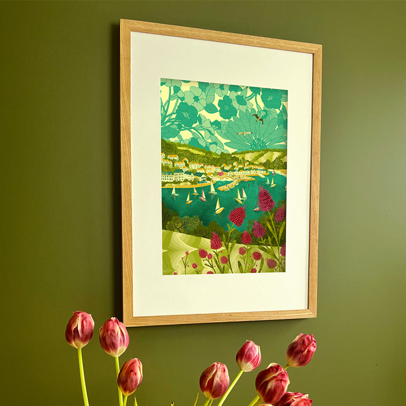 Devon Salcombe A3 Print