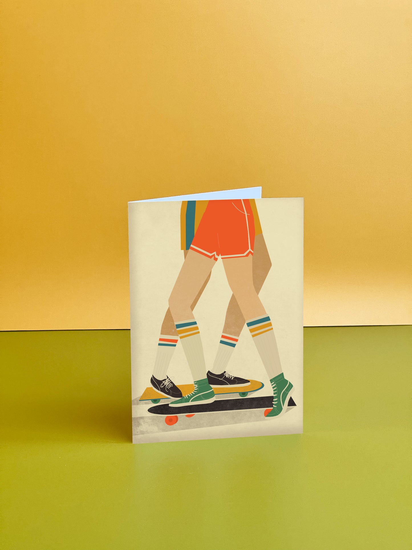 Skateboarding Card
