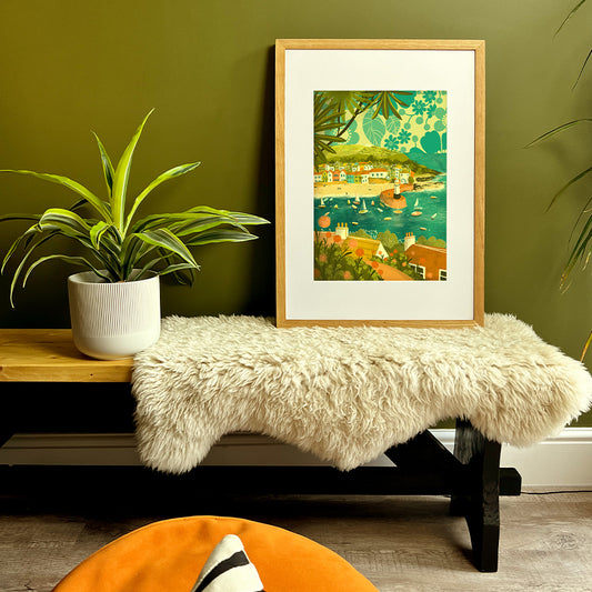 Cornwall St Ives A3 Print