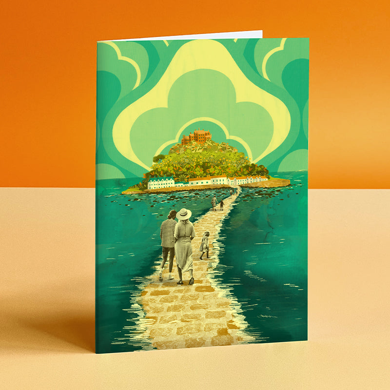 Cornwall St Michael's Mount Card