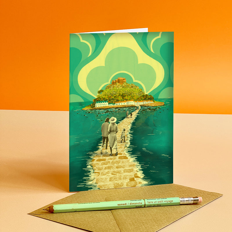 Cornwall St Michael's Mount Card