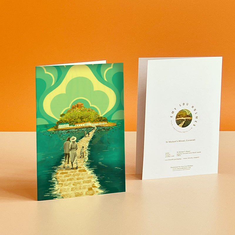 Cornwall St Michael's Mount Card