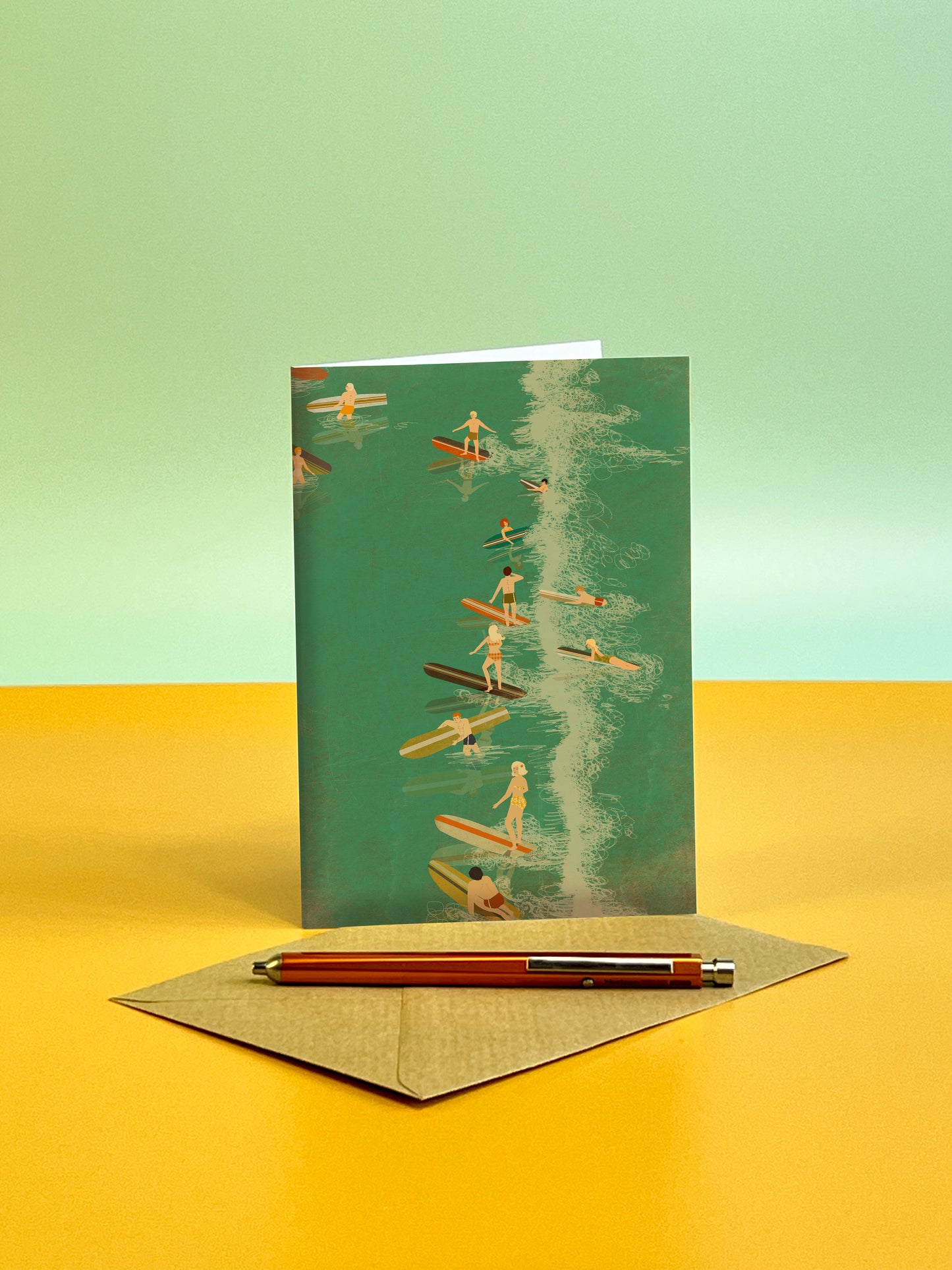 Surfing Card