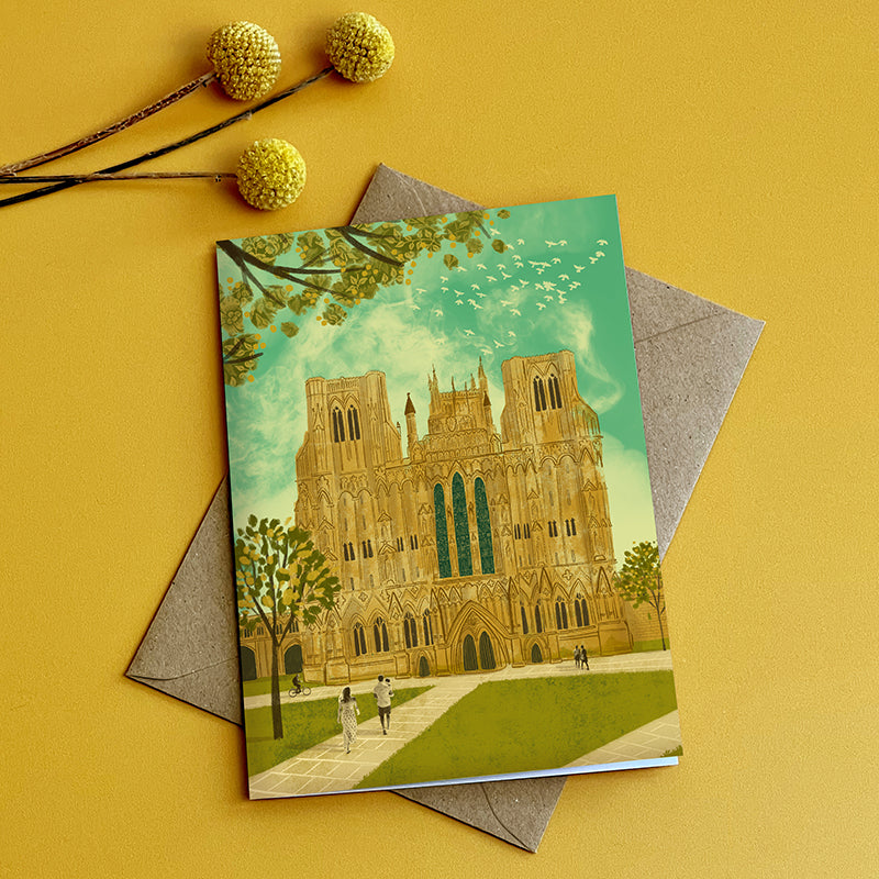Wells Cathedral Card