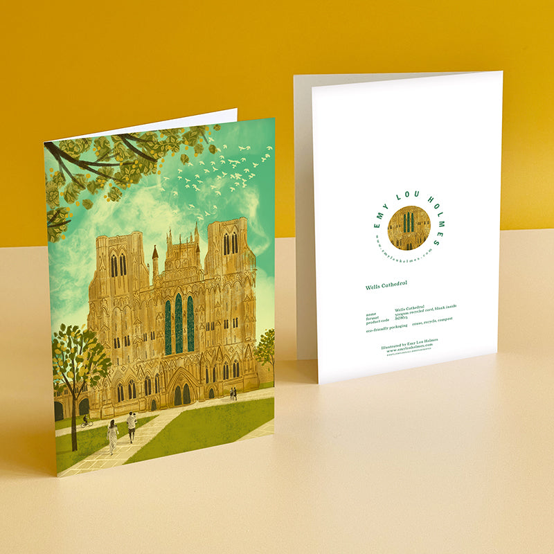 Wells Cathedral Card