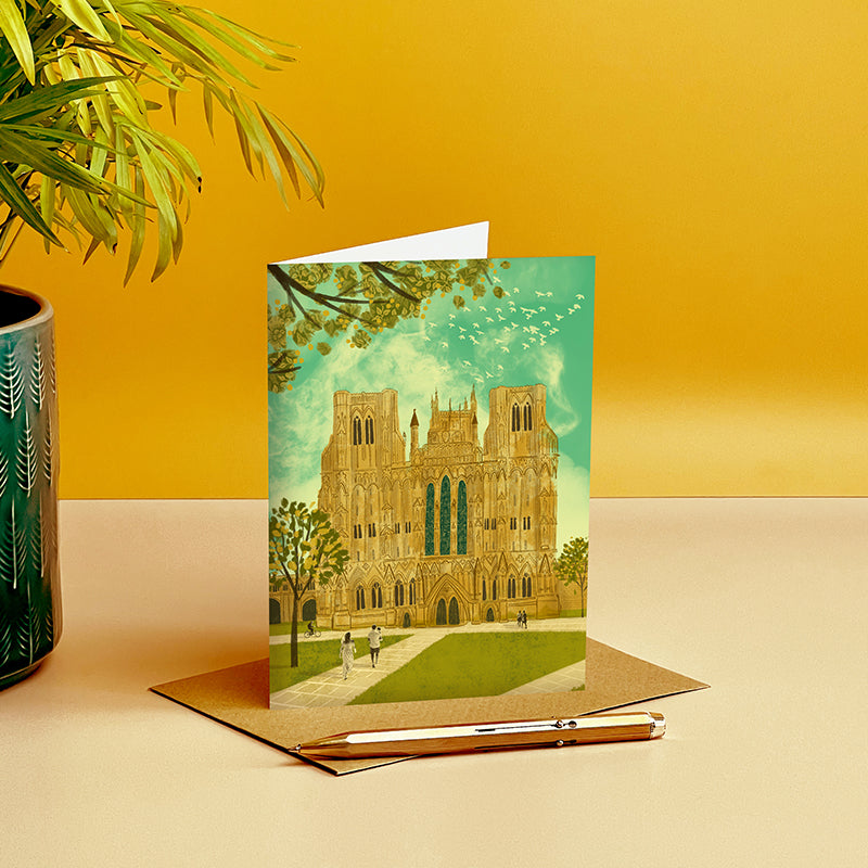 Wells Cathedral Card
