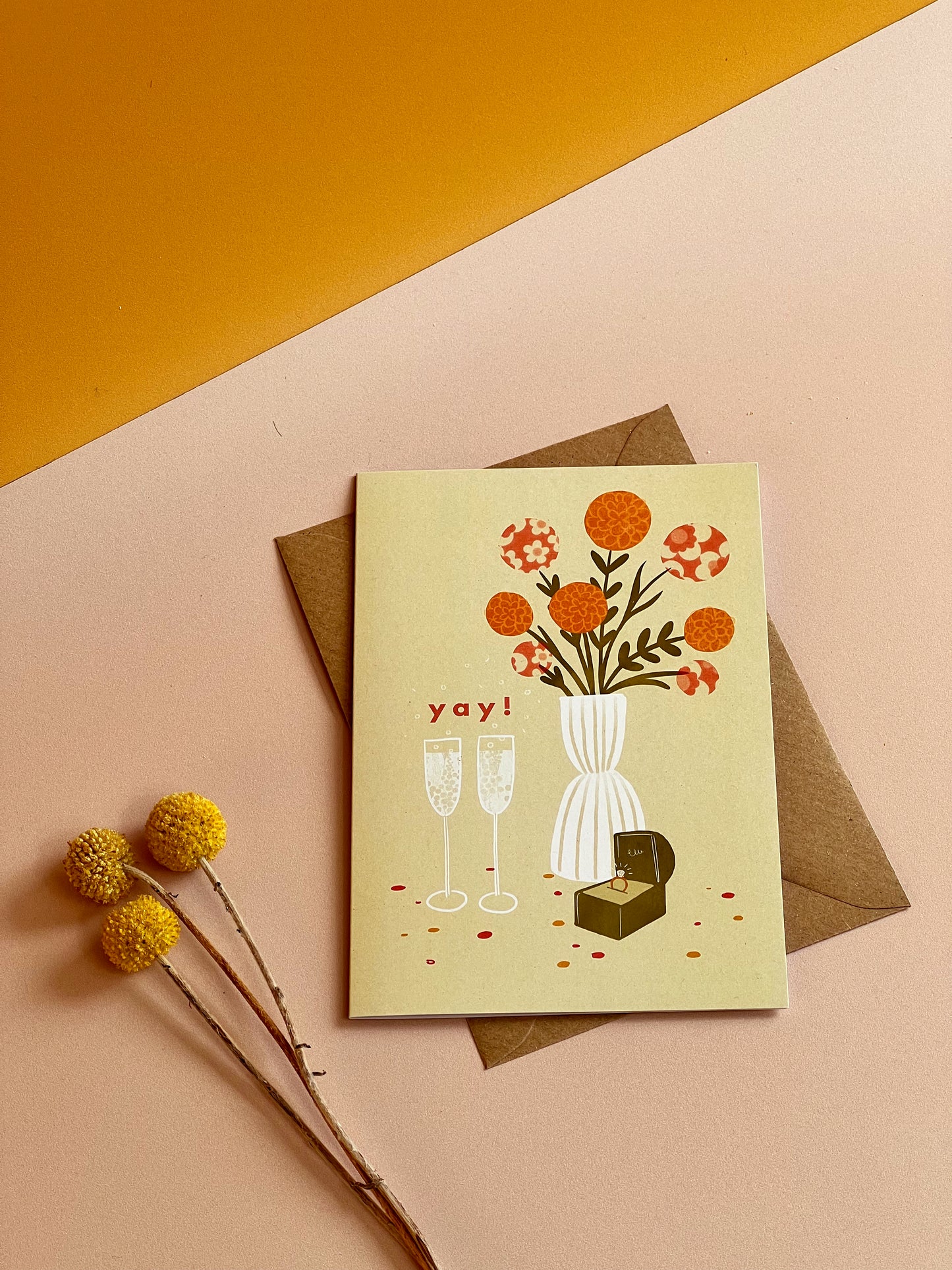 Yay! You're Engaged Card
