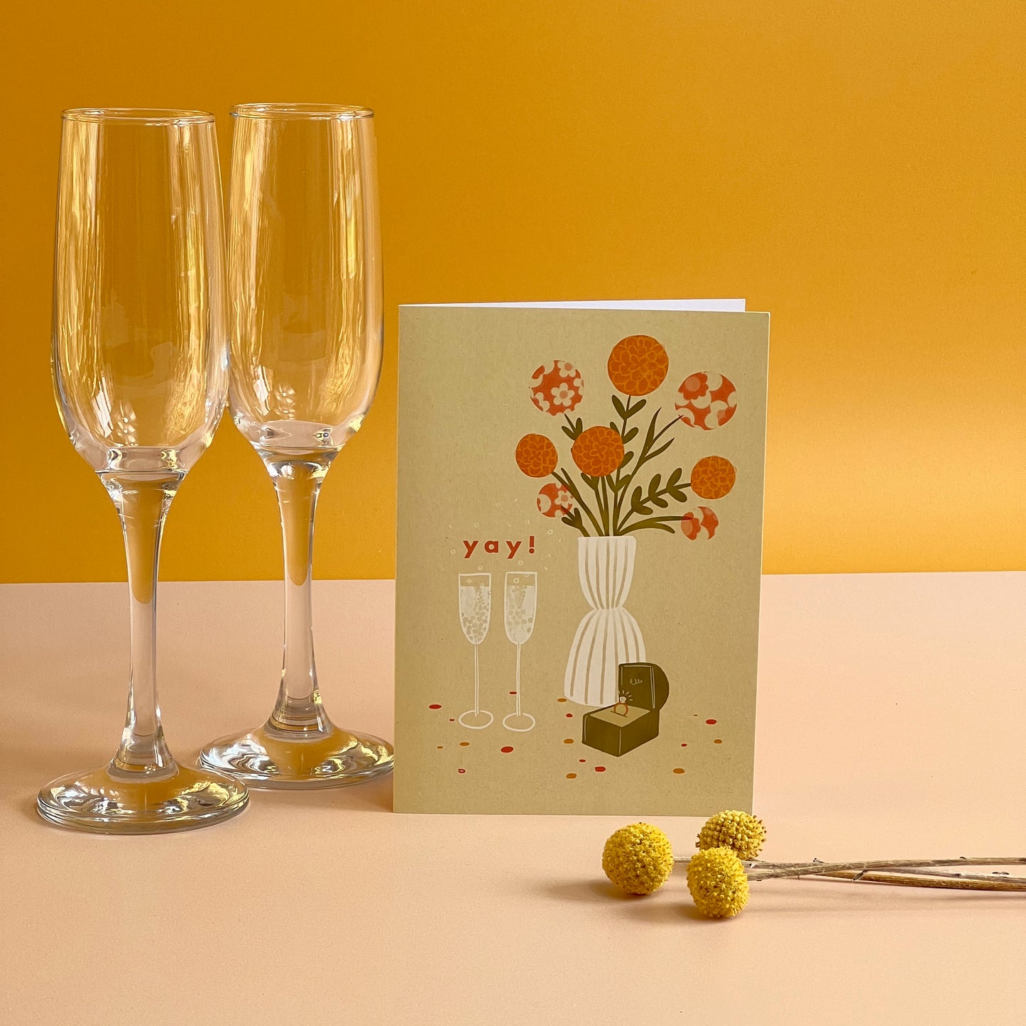 Yay! You're Engaged Card