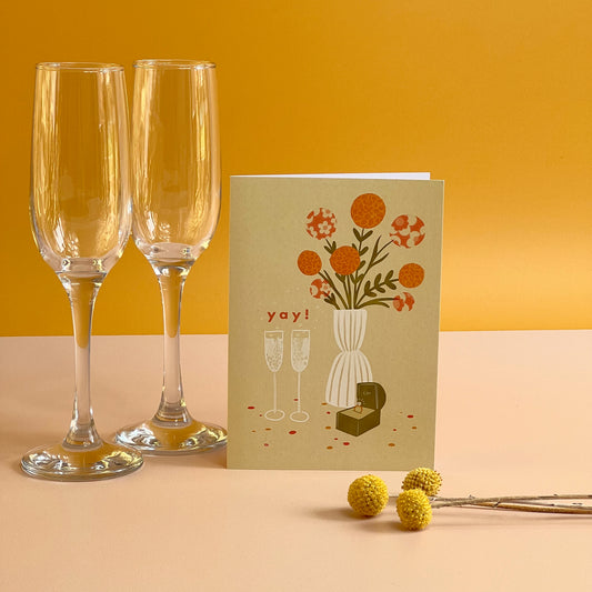 Yay! You're Engaged Card